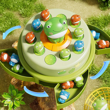 Catching Frog Turntable Net Fishing Game